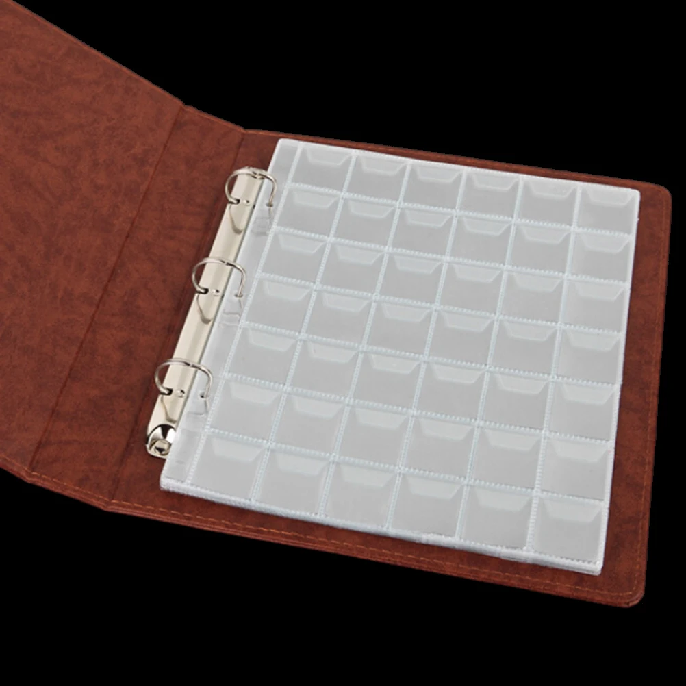 New Portable 42 Pockets Plastic Coin Holders Storage Collection Money Album Case 255mmx223mm (no book cover)
New Portable 42 Pockets Plastic Coin Holders Storage Collection Money Album Case 255mmx223mm (no book cover)