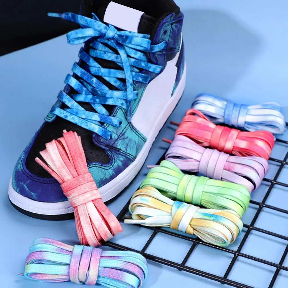1 Pair Flat Shoelaces Rainbow Colour Shoe Laces Casual Canvas Shoes Colorful Shoelace Print Gradient Suitable For All Unisex
1 Pair Flat Shoelaces Rainbow Colour Shoe Laces Casual Canvas Shoes Colorful Shoelace Print Gradient Suitable For All Unisex