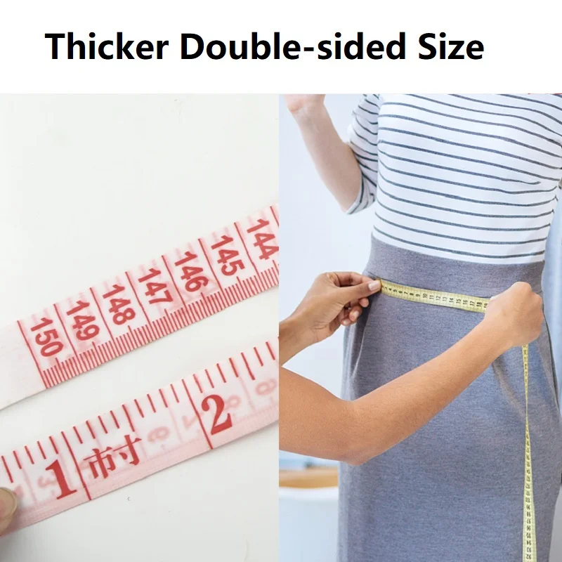Mesureing Tape Retractable Foot Measure Ruler For Sewing Meter Children's Growth Mini Soft Inch High Precision Double Scale
Mesureing Tape Retractable Foot Measure Ruler For Sewing Meter Children's Growth Mini Soft Inch High Precision Double Scale