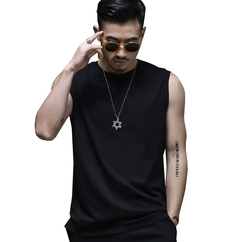 men tank top cotton Bodybuilding Bottoming vest man Muscle Singlet Casual clothing Sleeveless underwear Fitness undershirt
men tank top cotton Bodybuilding Bottoming vest man Muscle Singlet Casual clothing Sleeveless underwear Fitness undershirt