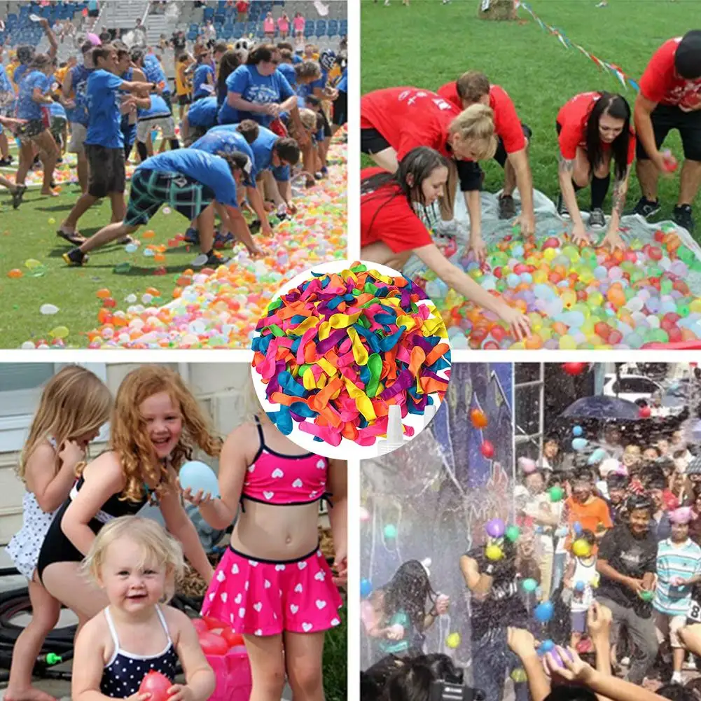 1000pcs Water Bombs Balloon Amazing Filling Magic Balloon Children Water War Game Supplies Kids Summer Outdoor Beach Toy Party
1000pcs Water Bombs Balloon Amazing Filling Magic Balloon Children Water War Game Supplies Kids Summer Outdoor Beach Toy Party