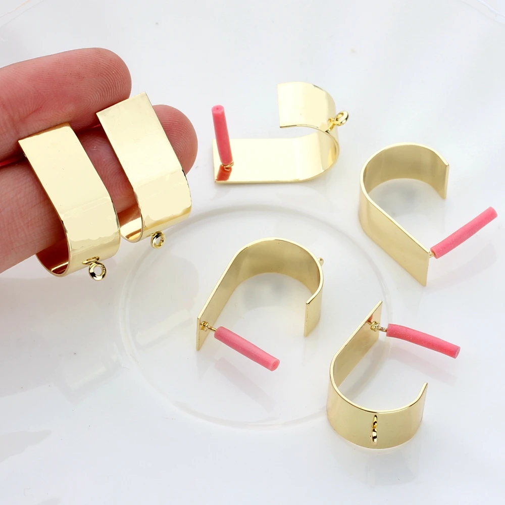 Zinc Alloy Golden Metal 3D Geometric Earrings Base Connectors Linkers 10*21mm 6pcs/lot For DIY Drop Earrings Making Accessories
Zinc Alloy Golden Metal 3D Geometric Earrings Base Connectors Linkers 10*21mm 6pcs/lot For DIY Drop Earrings Making Accessories