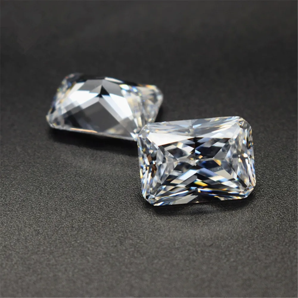 Grade AAA Cubic Zirconia Rectangle Faceted Gemstone Radiant Cut Cubic Zirconia Multiple Sizes to Choose C18Z
Grade AAA Cubic Zirconia Rectangle Faceted Gemstone Radiant Cut Cubic Zirconia Multiple Sizes to Choose C18Z