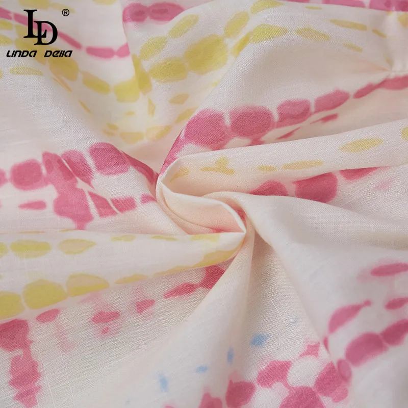 LD LINDA DELLA New 2021 Summer Shirt style Dress Women Stand collar Lantern Sleeve Single-Breasted Ruffles Print Mini Dress
LD LINDA DELLA New 2021 Summer Shirt style Dress Women Stand collar Lantern Sleeve Single-Breasted Ruffles Print Mini Dress