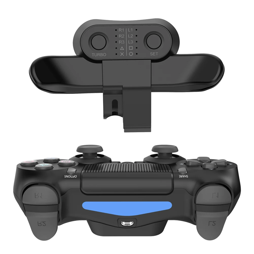 Game Controller Back Button Attachment for SONY PS4 Gamepad Joystick Rear Extension Keys Adapter with Turbo Key
Game Controller Back Button Attachment for SONY PS4 Gamepad Joystick Rear Extension Keys Adapter with Turbo Key
