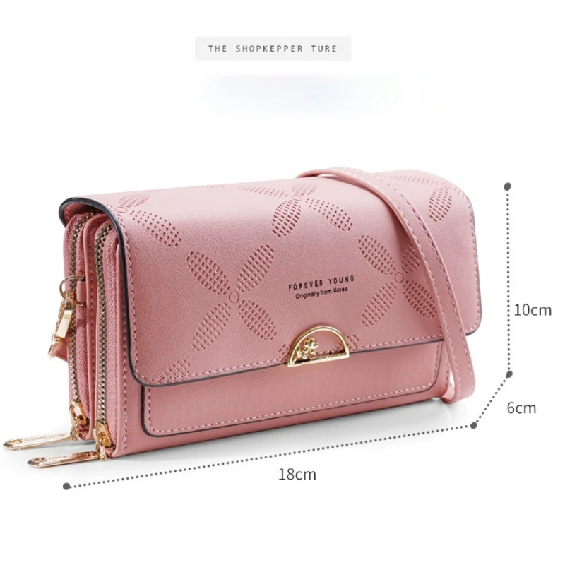 Women Leather Wallets Mobile Phone Bags Ladies Crossbody Bags for Ladies Female Shoulder Coin Purse Card Holder bolsa feminina
Women Leather Wallets Mobile Phone Bags Ladies Crossbody Bags for Ladies Female Shoulder Coin Purse Card Holder bolsa feminina
