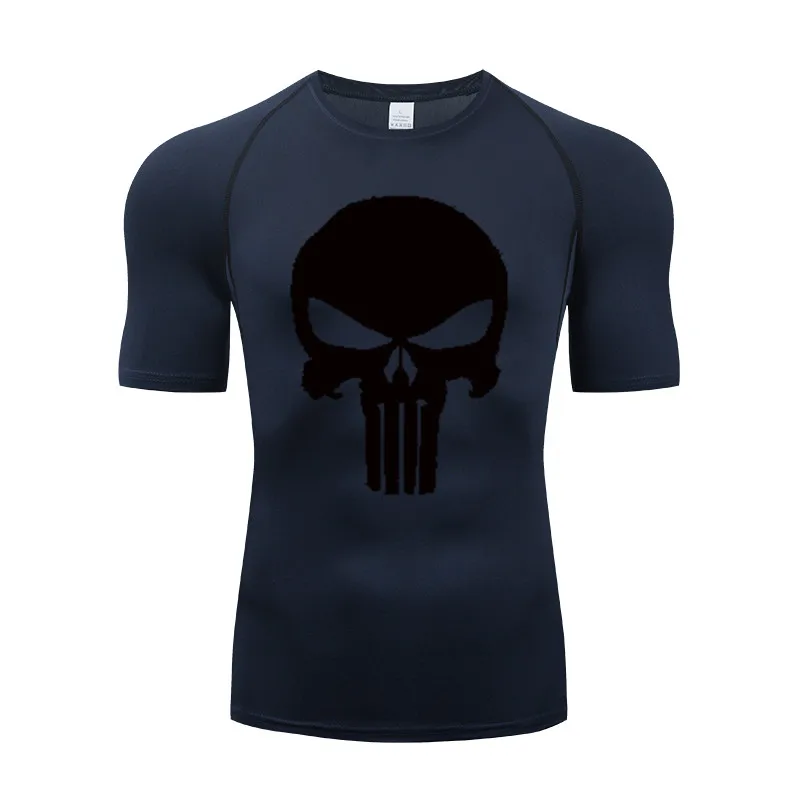 Skull Print t Shirt Running Sports Jerseys Men Short Sleeve Underwear T-shirt Compression Male Quick Drying MMA Rashgard Jerseys
Skull Print t Shirt Running Sports Jerseys Men Short Sleeve Underwear T-shirt Compression Male Quick Drying MMA Rashgard Jerseys