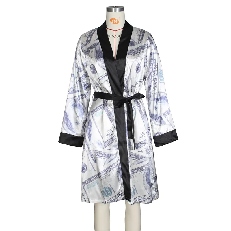 Lounge Wear Kimono Printed Satin Robes for Women Sleepwear Night Gown Home Clothes Bathrobe Pajamas
Lounge Wear Kimono Printed Satin Robes for Women Sleepwear Night Gown Home Clothes Bathrobe Pajamas