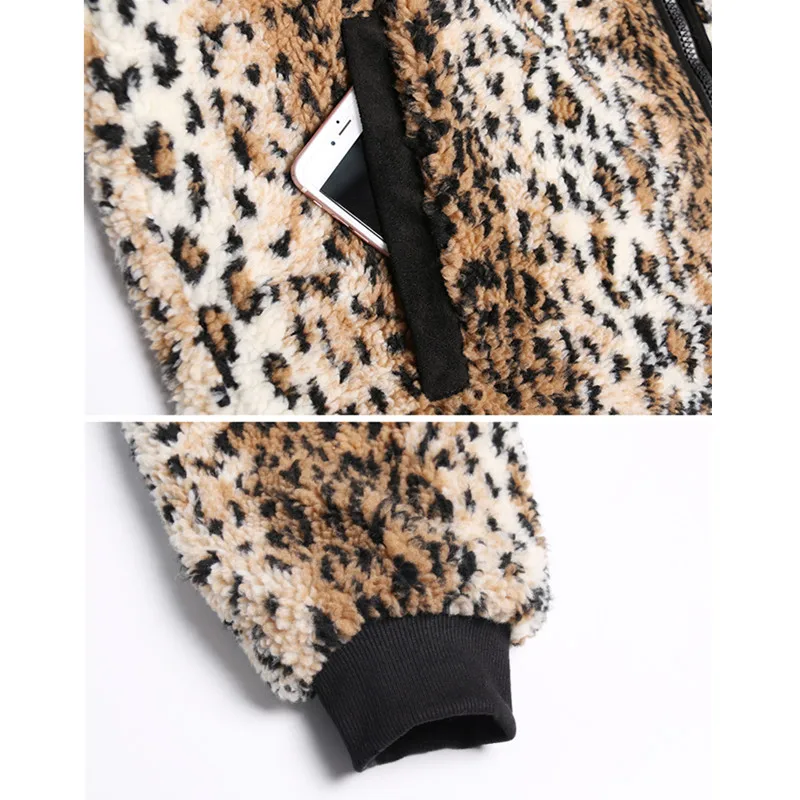 Leopard-print lamb wool coat women's mid-length waist was thin and large size loose 2019 winter plus cotton thick lamb down coat
Leopard-print lamb wool coat women's mid-length waist was thin and large size loose 2019 winter plus cotton thick lamb down coat