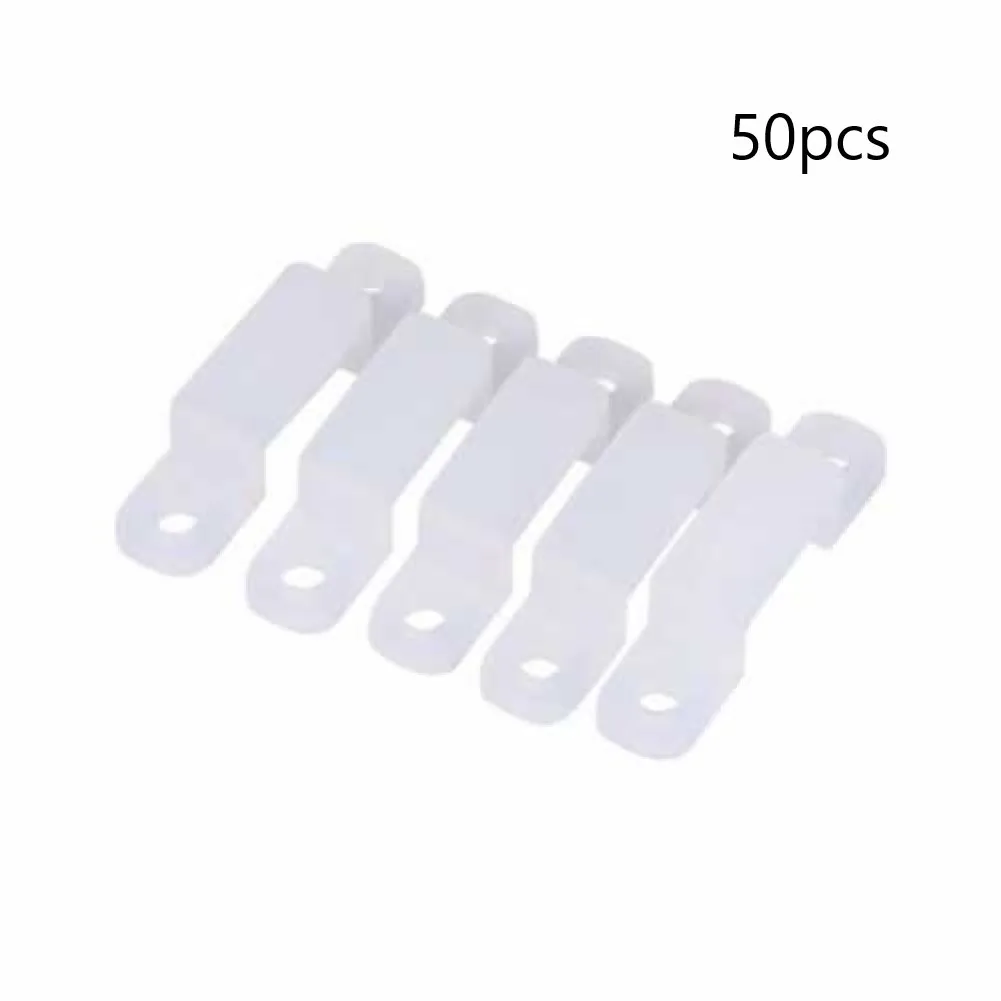 50/100Pcs Soft Silicone LED Strip Light Fixing Clip Holder Max 8mm Width For Securing Flexible LED Strips
50/100Pcs Soft Silicone LED Strip Light Fixing Clip Holder Max 8mm Width For Securing Flexible LED Strips
