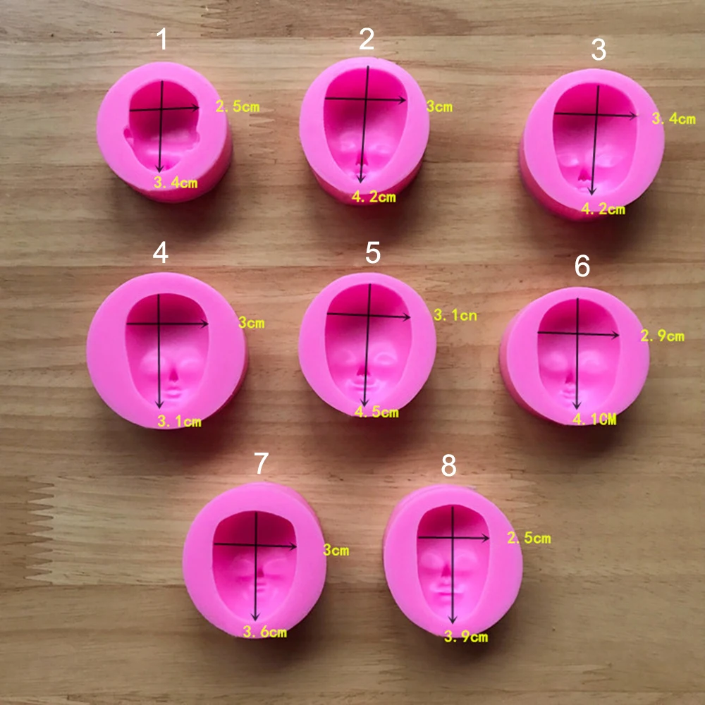 Mold for Baking DIY 3D Flip Face Pinch Face Mold Food grade Silicone Baking mold Bakeware Tools Kitchen Accessories Random Color
Mold for Baking DIY 3D Flip Face Pinch Face Mold Food grade Silicone Baking mold Bakeware Tools Kitchen Accessories Random Color