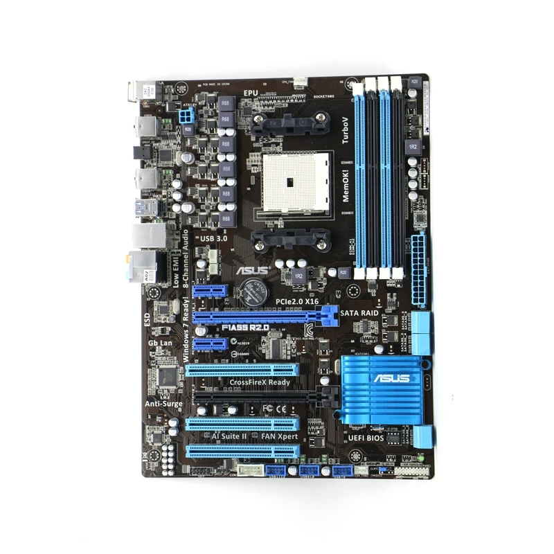 F1A55 R2.0 For ASUS FM1 DDR3 A55 Used Motherboard USB 2.0 USB 3.0 SATAII 64GB pc motherboard
F1A55 R2.0 For ASUS FM1 DDR3 A55 Used Motherboard USB 2.0 USB 3.0 SATAII 64GB pc motherboard