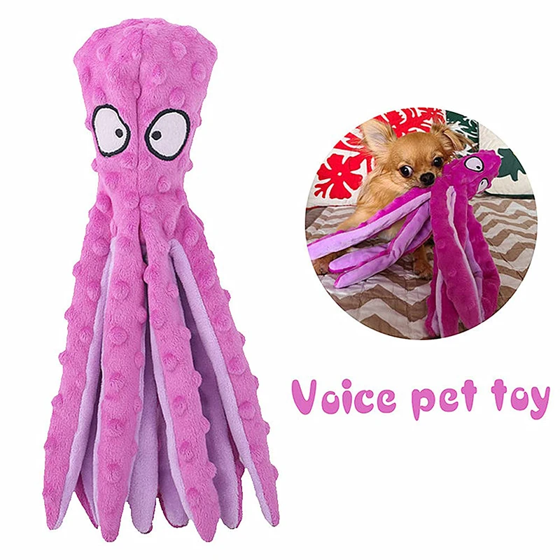 Dog Squeaky Toys Octopus No Stuffing Crinkle Plush Dog Toys Puppy Teething Pet Supplies for Samll Medium Dogs Train Accessories
Dog Squeaky Toys Octopus No Stuffing Crinkle Plush Dog Toys Puppy Teething Pet Supplies for Samll Medium Dogs Train Accessories