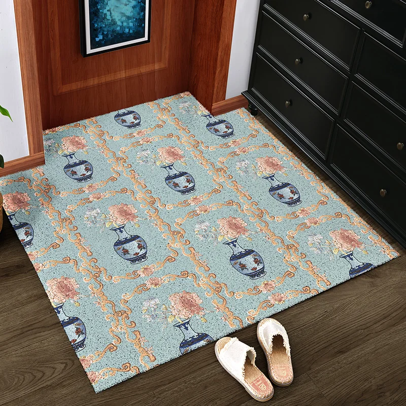 Silk Loop Doormat Carpet Living Room Bedroom Bathroom Hallway Kitchen Entrance Doormat Non-slip Can Be Cut PVC Home Mats Carpet
Silk Loop Doormat Carpet Living Room Bedroom Bathroom Hallway Kitchen Entrance Doormat Non-slip Can Be Cut PVC Home Mats Carpet