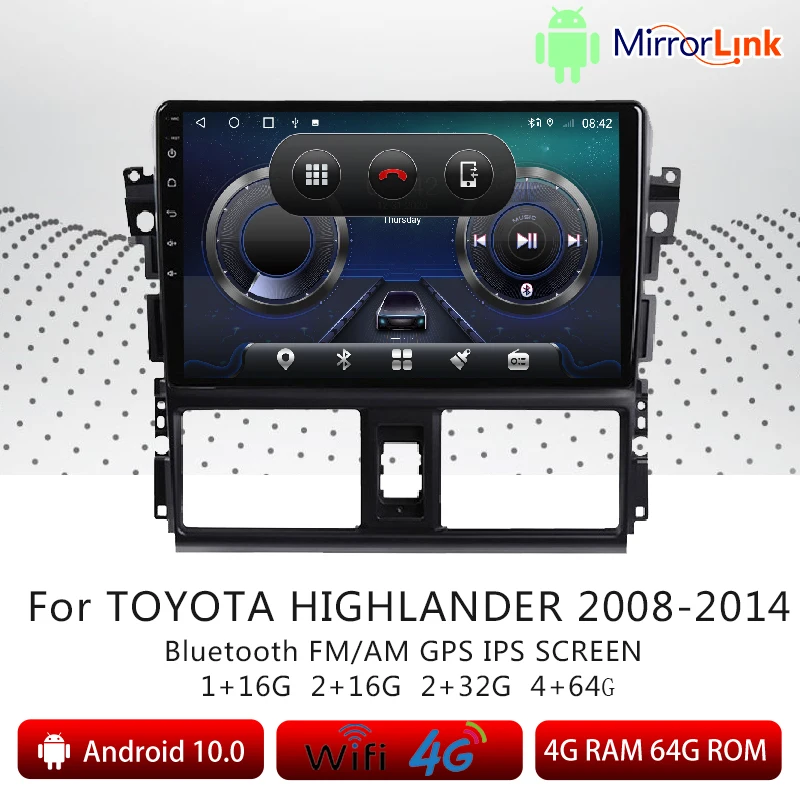 Android10 Car radio MP5 Player MP3 Player GPS WIFI TLink Carplay Car Radio Bluetooth For Toyota Vios Yaris 2013 2014 2015 2016
Android10 Car radio MP5 Player MP3 Player GPS WIFI TLink Carplay Car Radio Bluetooth For Toyota Vios Yaris 2013 2014 2015 2016