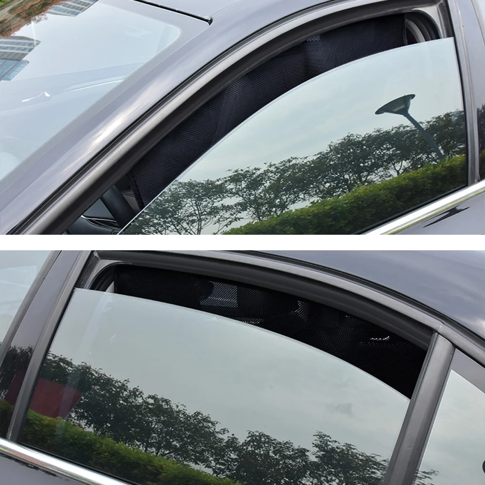 2 Piece Car Curtains Magnetic Car Window Sun Shade UV Protection For Front Back Side Window Sun Visor Summer Protection Film
2 Piece Car Curtains Magnetic Car Window Sun Shade UV Protection For Front Back Side Window Sun Visor Summer Protection Film