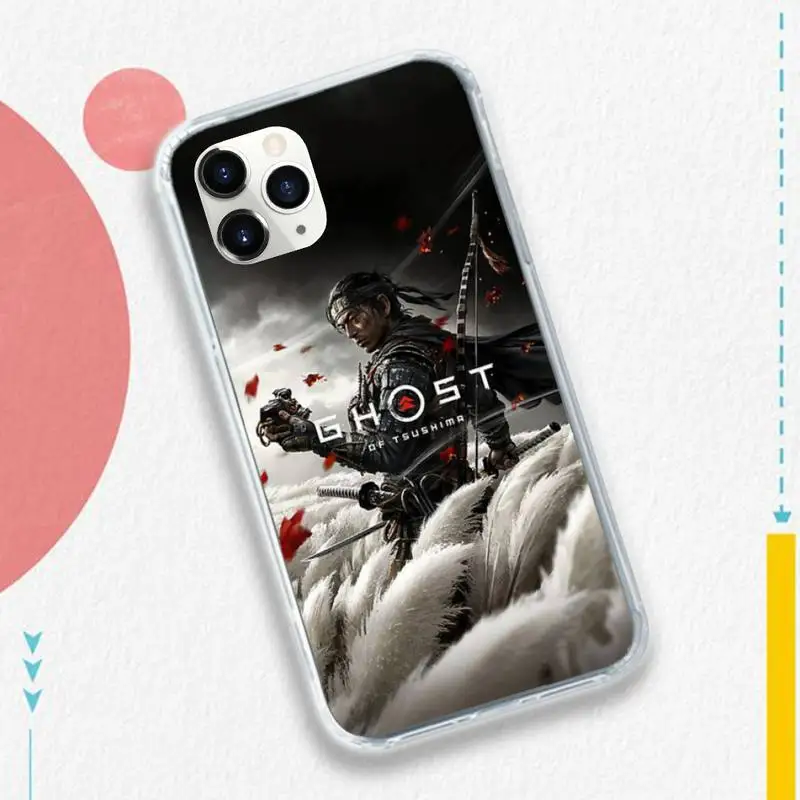 Game Ghost of Tsushima Phone Case for iPhone 11 12 pro XS MAX 8 7 6 6S Plus X 5S SE 2020 XR
Game Ghost of Tsushima Phone Case for iPhone 11 12 pro XS MAX 8 7 6 6S Plus X 5S SE 2020 XR