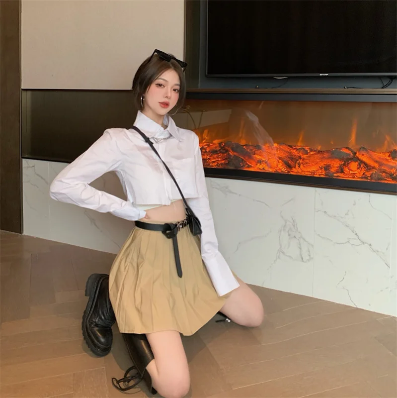 Новинка, экономичная Осенняя короткая потертая белая подкладка cмаз
Новинка, экономичная Осенняя короткая потертая белая подкладка cмаз