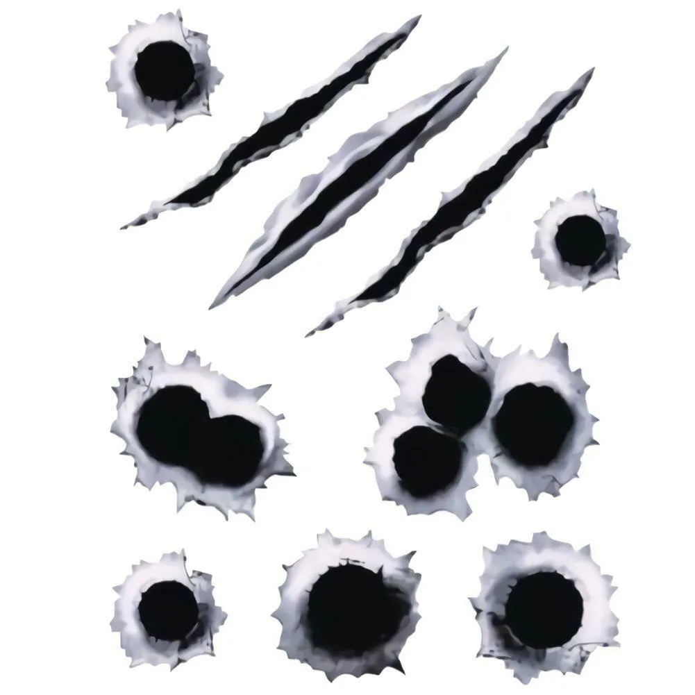 New Car Decor Side Stickers 3D Bullet Hole Funny Decals Car Accessories Decoration Car Sticker Car Styling Creative Car Decal
New Car Decor Side Stickers 3D Bullet Hole Funny Decals Car Accessories Decoration Car Sticker Car Styling Creative Car Decal
