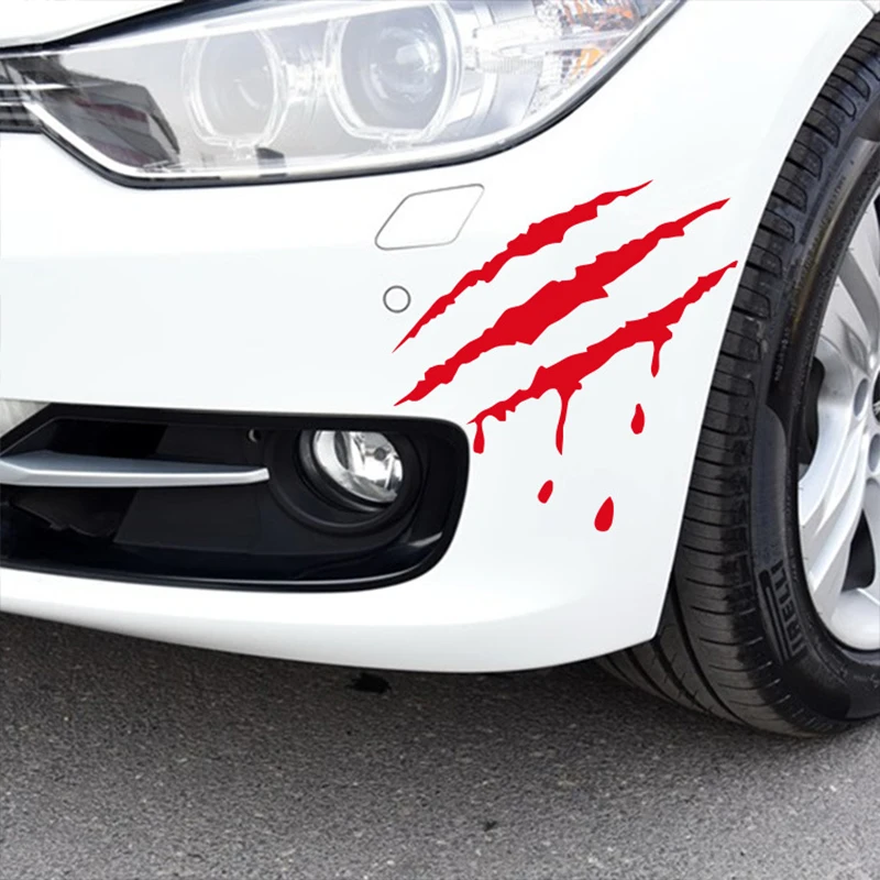 Reflective red bloody car stickers Car decals Rear headlight stickers Waterproof bumper decals
Reflective red bloody car stickers Car decals Rear headlight stickers Waterproof bumper decals