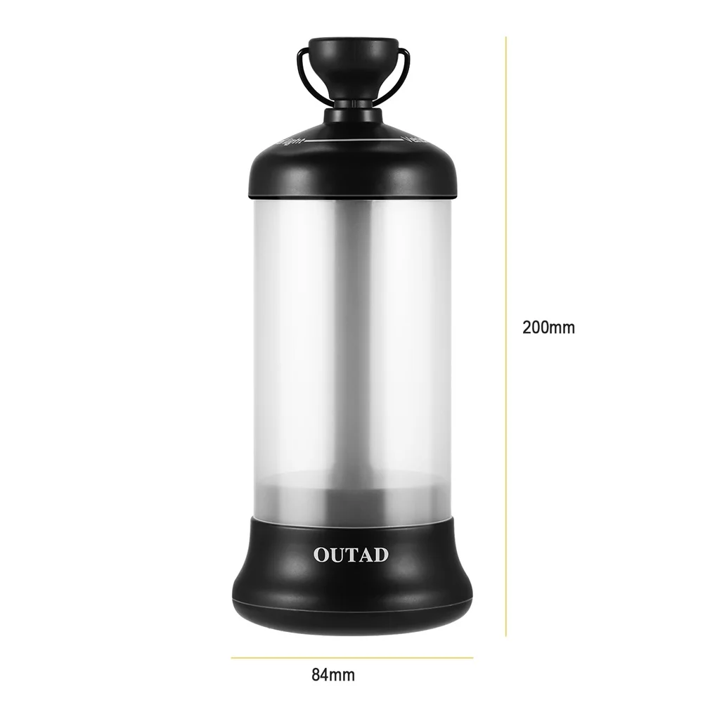 OUTAD Portable Rechargeable Outdoor LED Lantern Vehicle-mounted Travel light 4 Mode with Magnetic Base 1200mAh Power Bank
OUTAD Portable Rechargeable Outdoor LED Lantern Vehicle-mounted Travel light 4 Mode with Magnetic Base 1200mAh Power Bank