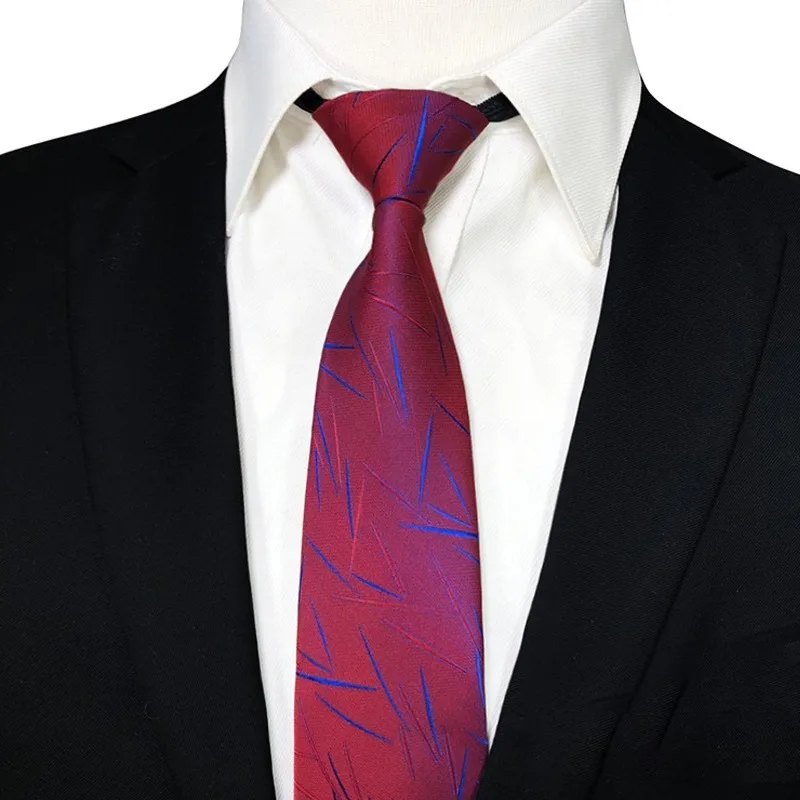 8CM Fashion Male Zipper Tie Stripe Plaid Print Neck Tie for Gentleman Wedding Party Cravats Accessories
8CM Fashion Male Zipper Tie Stripe Plaid Print Neck Tie for Gentleman Wedding Party Cravats Accessories