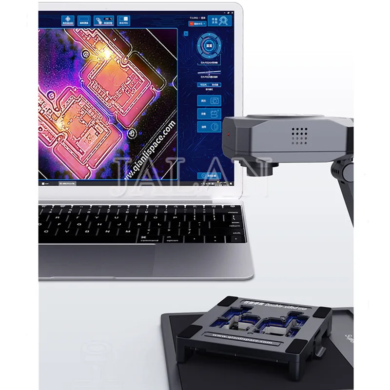 Qianli Super Cam Thermal Camera motherboard Fault Imaging Detection Repair for CPU PCB Infrared Quick Diagnosis Instrument
Qianli Super Cam Thermal Camera motherboard Fault Imaging Detection Repair for CPU PCB Infrared Quick Diagnosis Instrument