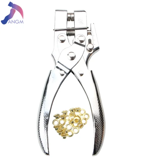 Labor-saving Multi-function Punch Pliers Button Pliers Corn Pliers Round Hole Punching Tool with Rivets T-0009 for Watche Rivets
Labor-saving Multi-function Punch Pliers Button Pliers Corn Pliers Round Hole Punching Tool with Rivets T-0009 for Watche Rivets