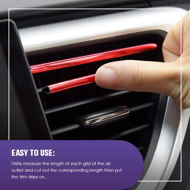 Car Vent Decorative Strip 10PCS Car-styling Chrome Styling Moulding Car Air Vent Trim Strip Conditioner Outlet Grille U Shape
Car Vent Decorative Strip 10PCS Car-styling Chrome Styling Moulding Car Air Vent Trim Strip Conditioner Outlet Grille U Shape