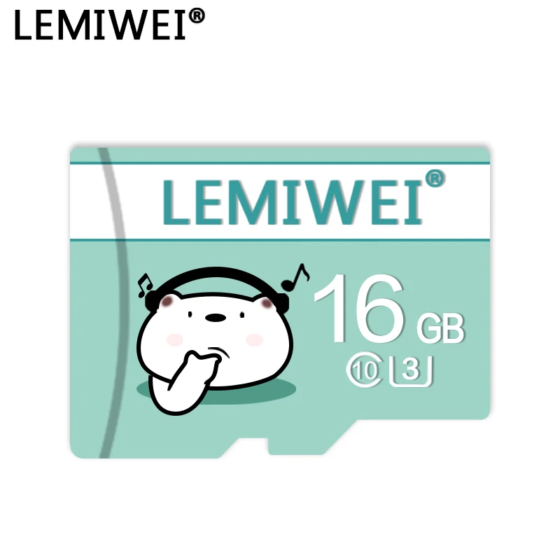 High Speed Memory Card 64GB 32GB 16GB Lemiwei TF Flash Card Class 10 U3 A1 Transflash Card For Smartphone
High Speed Memory Card 64GB 32GB 16GB Lemiwei TF Flash Card Class 10 U3 A1 Transflash Card For Smartphone