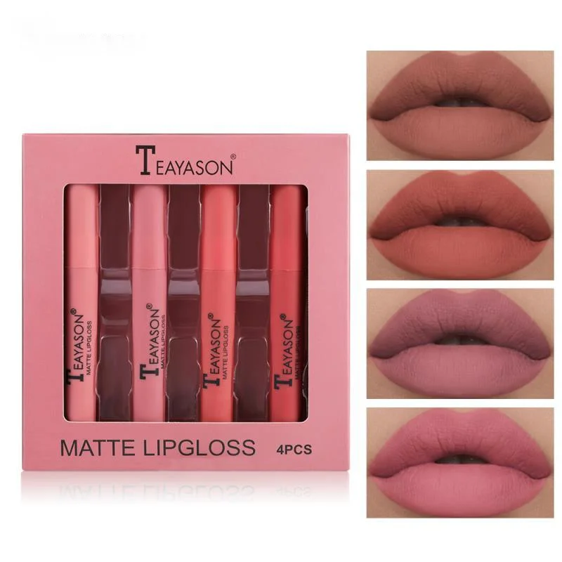 Velvet Matte Lipstick Set Lip Gloss Lip Glaze Pumpkin Color Matte Non-stick Cup Non-fading Lipstick
Velvet Matte Lipstick Set Lip Gloss Lip Glaze Pumpkin Color Matte Non-stick Cup Non-fading Lipstick
