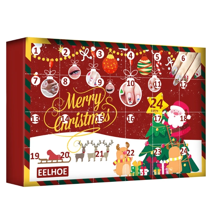Manicure Blind Box Gift Christmas Advent Calendar Creative Gift for Women Girls Q81B
Manicure Blind Box Gift Christmas Advent Calendar Creative Gift for Women Girls Q81B