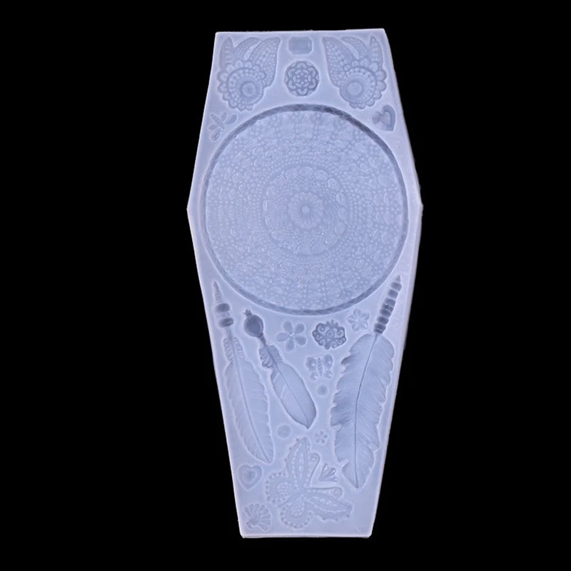 Crystal Epoxy Resin Mold Dream Catcher Casting Silicone Mould DIY Crafts Tool 85LB
Crystal Epoxy Resin Mold Dream Catcher Casting Silicone Mould DIY Crafts Tool 85LB