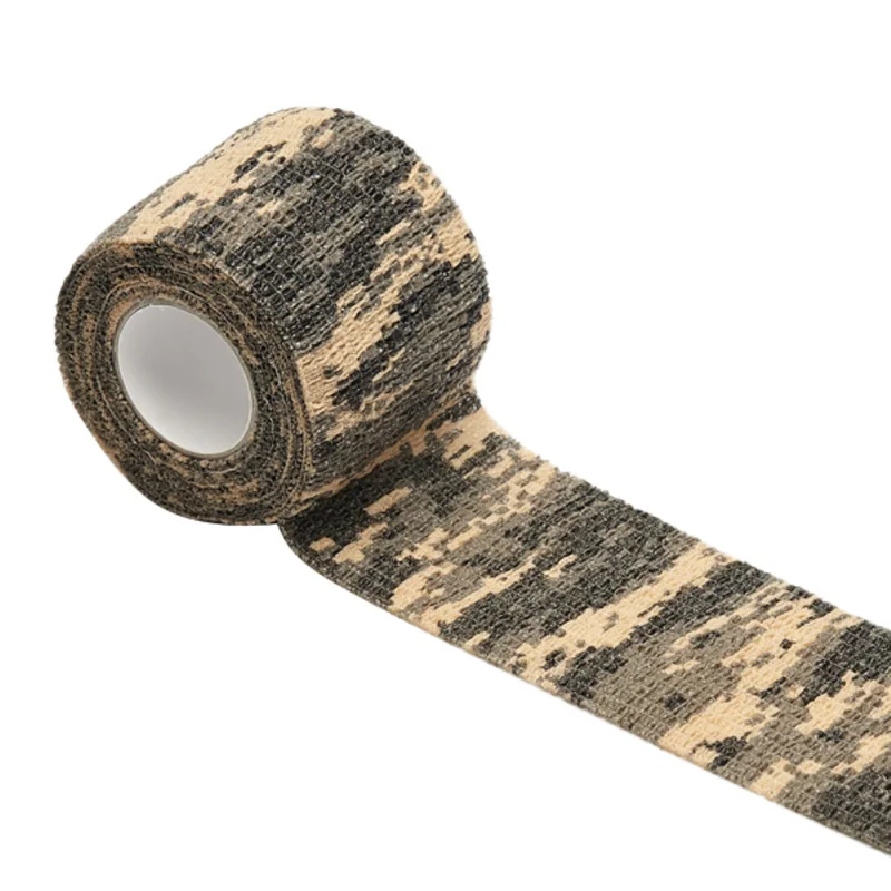 Camouflage Bandage First Aid Kit 2.5/5/7.5/10/15cm Self-adhesive Cshesive Sports Body Gauze Vet Medical Tape Security Protection
Camouflage Bandage First Aid Kit 2.5/5/7.5/10/15cm Self-adhesive Cshesive Sports Body Gauze Vet Medical Tape Security Protection