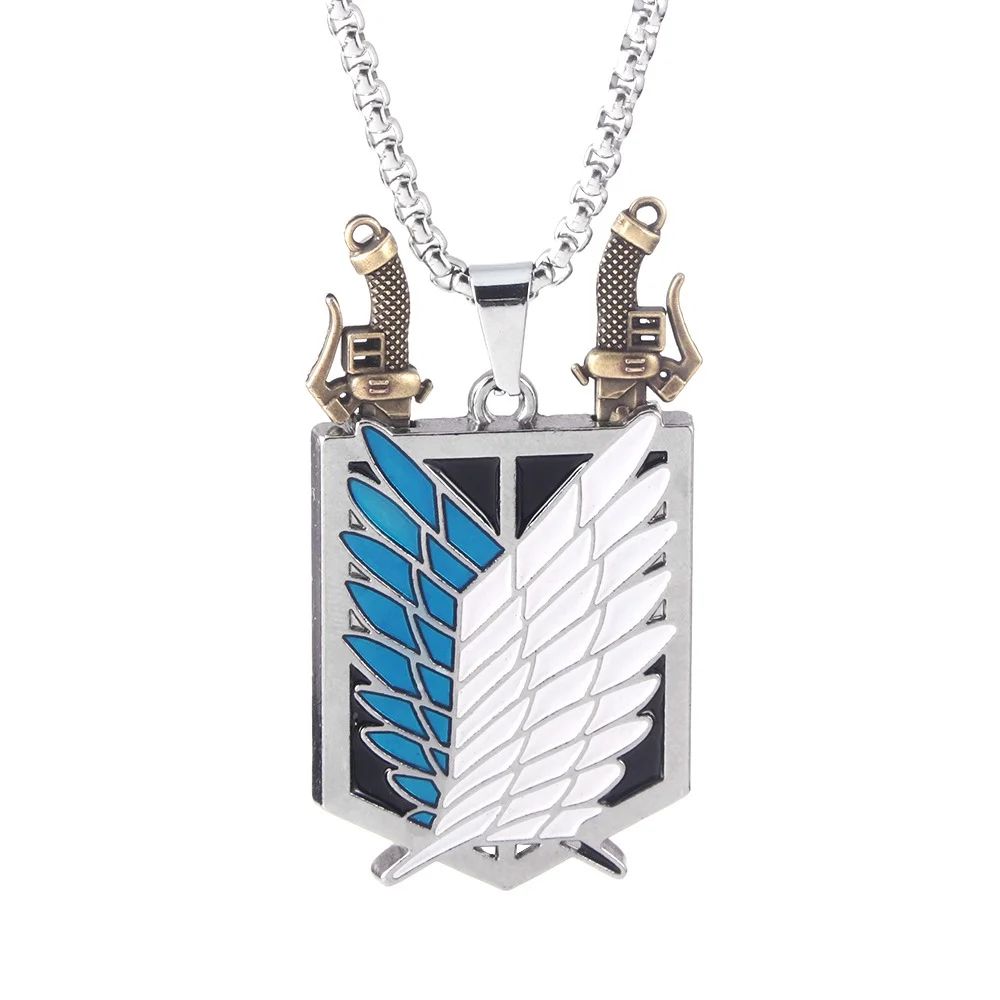 Anime Necklace Attack on Titan Rival Ackerman Alloy Pendant Chain Choker Neck Ring Acrylic Keychain Bag Pendant Keyring Gifts
Anime Necklace Attack on Titan Rival Ackerman Alloy Pendant Chain Choker Neck Ring Acrylic Keychain Bag Pendant Keyring Gifts