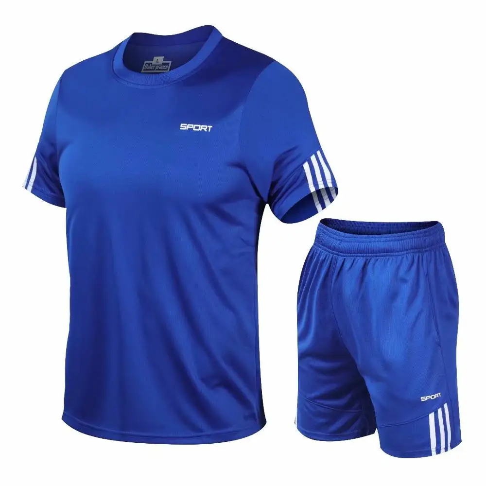 Summer Men Sport Running sets Soccer Training Tracksuits tennis Fitness Sportswear Gym exercise sports jerseys with shorts Sets
Summer Men Sport Running sets Soccer Training Tracksuits tennis Fitness Sportswear Gym exercise sports jerseys with shorts Sets