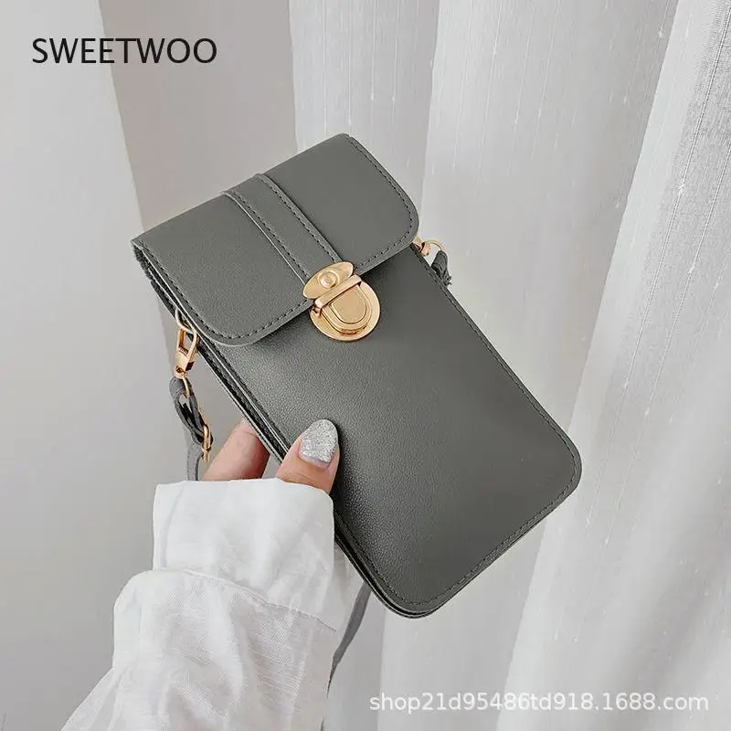 2021 Vertical Korean Version Touch Screen Mobile Phone Bag Mini Wallet Simple Female Messenger Shoulder Bag
2021 Vertical Korean Version Touch Screen Mobile Phone Bag Mini Wallet Simple Female Messenger Shoulder Bag