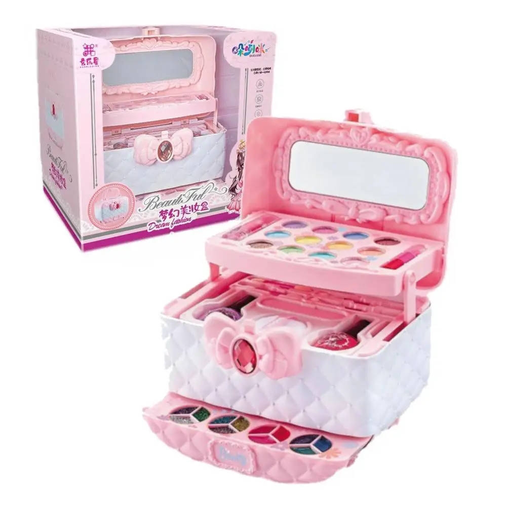 Kids Toys Simulation Cosmetics Set Pretend Makeup Toys Girls Play House Simulation Make Up Educational Toys For Girls Fun Game
Kids Toys Simulation Cosmetics Set Pretend Makeup Toys Girls Play House Simulation Make Up Educational Toys For Girls Fun Game