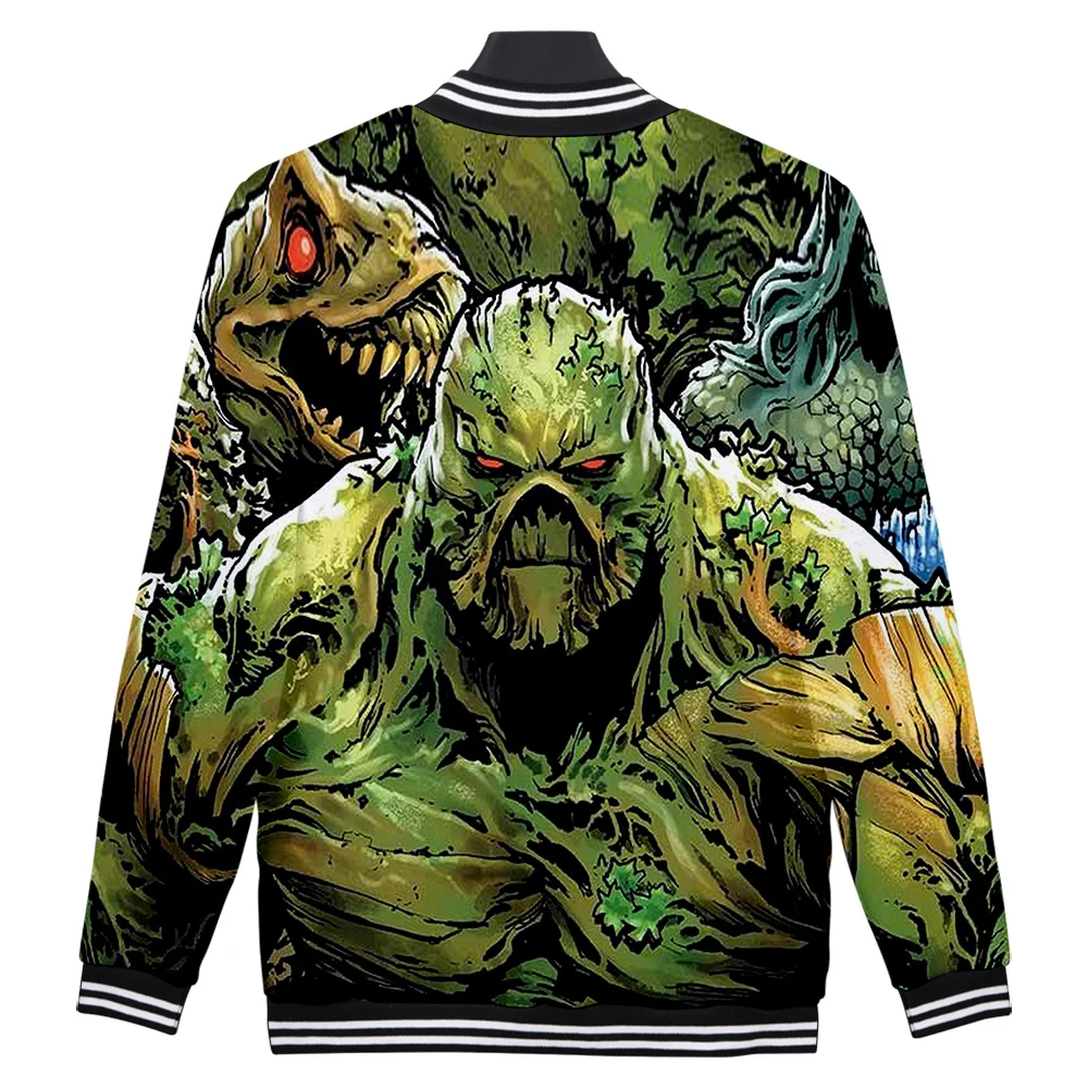 Hip Hop Fashion Brand Clothing Swamp monster 3D Print jacket Baseball Uniform Bomber Jacket Women Men Hoodie Sweatshirts
Hip Hop Fashion Brand Clothing Swamp monster 3D Print jacket Baseball Uniform Bomber Jacket Women Men Hoodie Sweatshirts