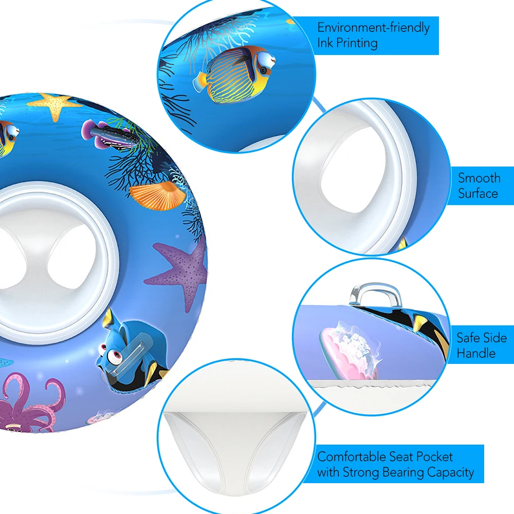 Portable Inflatable Circle Baby Float Swimming Circle Kids Seat Pool Accessory 
Portable Inflatable Circle Baby Float Swimming Circle Kids Seat Pool Accessory