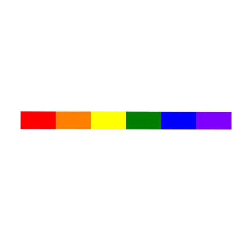 Volkrays Creative Car Sticker Gay Pride Rainbow Accessories Reflective Waterproof Cover Scratches Funny PVC Decal,2cm*15cm
Volkrays Creative Car Sticker Gay Pride Rainbow Accessories Reflective Waterproof Cover Scratches Funny PVC Decal,2cm*15cm