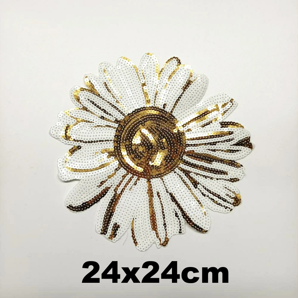 Apparel large embroidery big flower cartoon patches for clothing AM-3455 
Apparel large embroidery big flower cartoon patches for clothing AM-3455