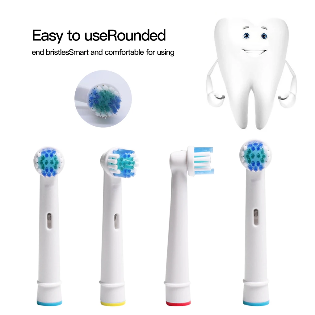 4x сменные насадки для электрической зубной щетки Oral-B, подходят для Advance Power/Pro Health/Triumph/3D Excel/Vitality Precision Clean
4x сменные насадки для электрической зубной щетки Oral-B, подходят для Advance Power/Pro Health/Triumph/3D Excel/Vitality Precision Clean