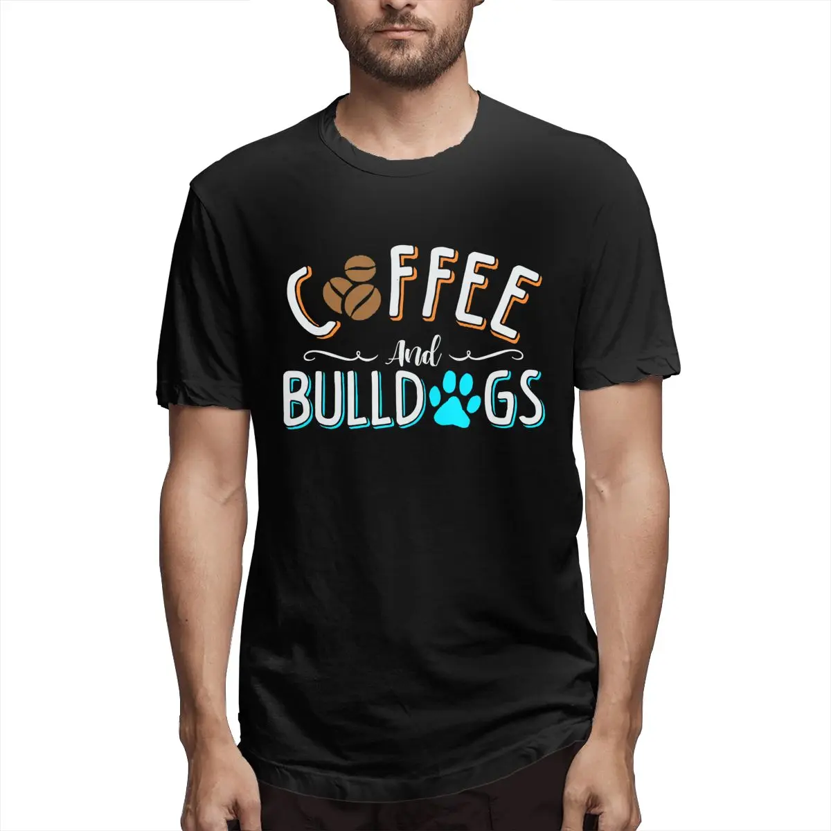 Coffee And Bulldogs Dogs Caffeine Lover Men Hipster Tee Shirt Short Sleeve Round Neck T-Shirt Cotton Graphic Printed Clothing
Coffee And Bulldogs Dogs Caffeine Lover Men Hipster Tee Shirt Short Sleeve Round Neck T-Shirt Cotton Graphic Printed Clothing