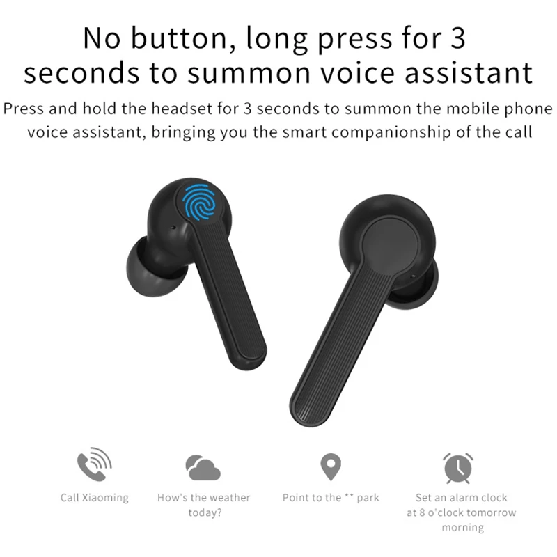 New Wireless Earphones Bluetooth 5.0 Headphones In-Ear Earbuds TWS Earphones XY-7
New Wireless Earphones Bluetooth 5.0 Headphones In-Ear Earbuds TWS Earphones XY-7