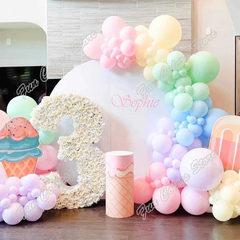143pcs Macaron Pink Wedding Birthday Party Background Baby Shower Holidays Mint Green Decoration Macaron Blue Balloon Garland
143pcs Macaron Pink Wedding Birthday Party Background Baby Shower Holidays Mint Green Decoration Macaron Blue Balloon Garland