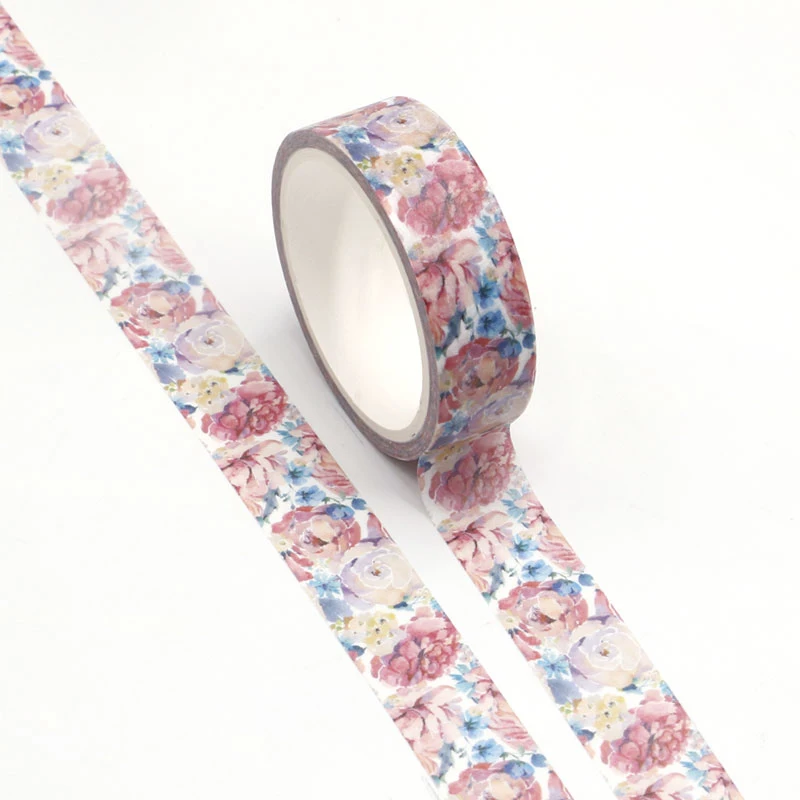 1pcs Colorful Flowers Washi Tape Adhesive Paper Tape School Office Supplies DIY Scrapbooking Decorative Sticker Tape 5m
1pcs Colorful Flowers Washi Tape Adhesive Paper Tape School Office Supplies DIY Scrapbooking Decorative Sticker Tape 5m