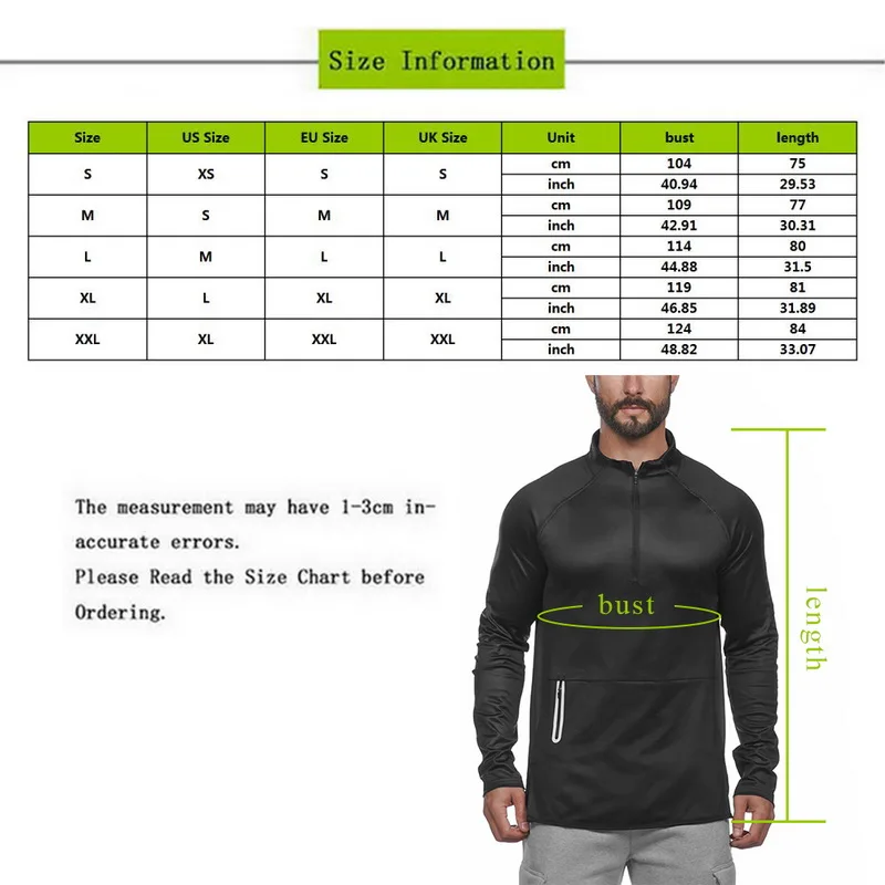 Nice Pop Men Stand Collar Zipper Fashion Sweatshirt Slim Joggers Long Sleeve Pullovers Spring Autumn Solid Sporting Tops Gymwear
Nice Pop Men Stand Collar Zipper Fashion Sweatshirt Slim Joggers Long Sleeve Pullovers Spring Autumn Solid Sporting Tops Gymwear