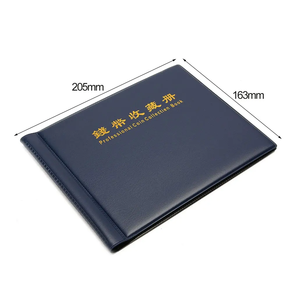 240 Holders Coin Collection Book Collecting Money Penny Pockets 10 Pages Storage Album For Collectors | Инструменты