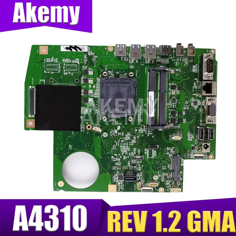 Новая материнская плата Akemy A4310 Mainboard для Asus A4310 универсальная материнская плата для настольных ПК REV 1.2 GMA 100% Test OK
Новая материнская плата Akemy A4310 Mainboard для Asus A4310 универсальная материнская плата для настольных ПК REV 1.2 GMA 100% Test OK